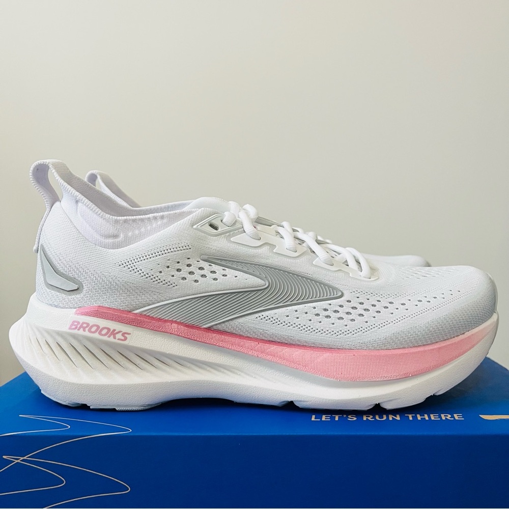 Brooks Glycerin 23 Women’s White/Harbor Mist/Metallic 120465-1B-133